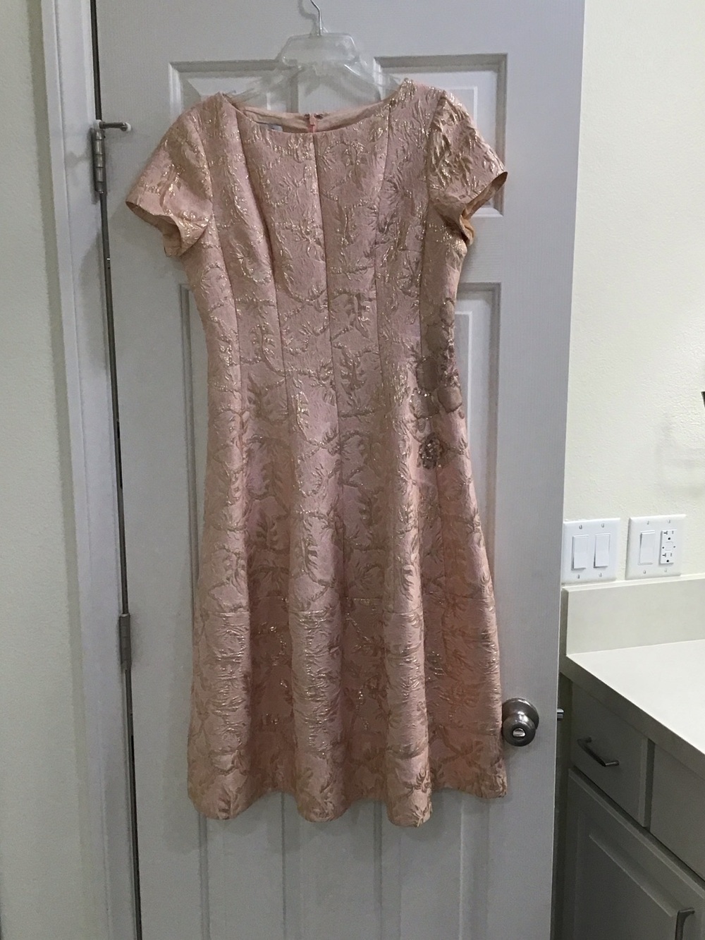 Rickie freeman TERI JON dress.